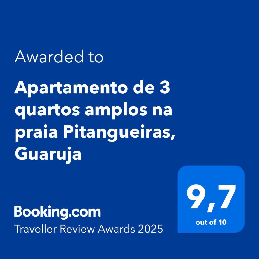 Apartamento De 3 Quartos Amplos Na Praia Pitangueiras, غوارويا المظهر الخارجي الصورة